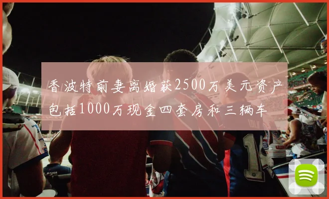 香波特前妻离婚获2500万美元资产包括1000万现金四套房和三辆车